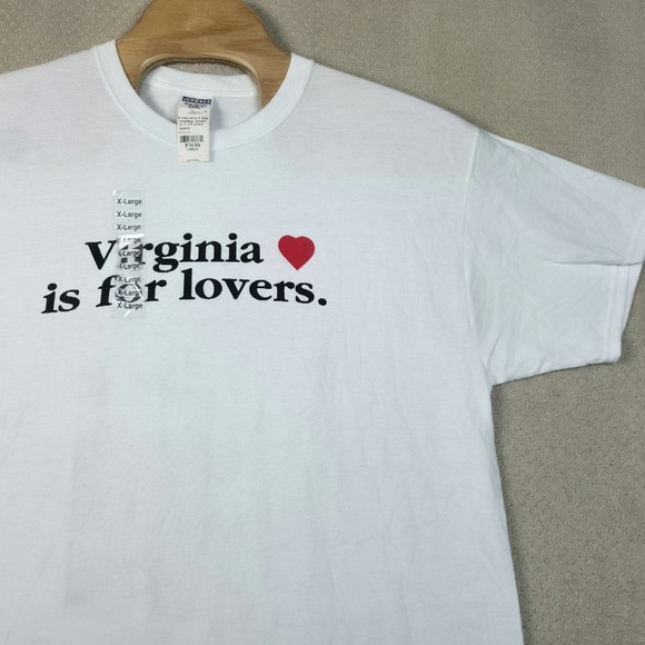 Jerzees Other - NWT Virginia Is For Lovers T-Shirt Mens XL Jerzees State Pride Souvenir Graphic
